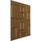 Ekena Millwork 19 5/8in. W x 19 5/8in. H Odessa EnduraWall Decorative 3D Wall Panel Covers 2.67 Sq. Ft. WP20X20ODCGH - alternate 6